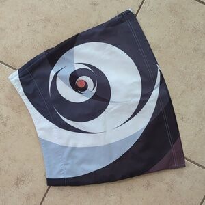 Lija Golf Skort Spiral Black White Blue - Size 6